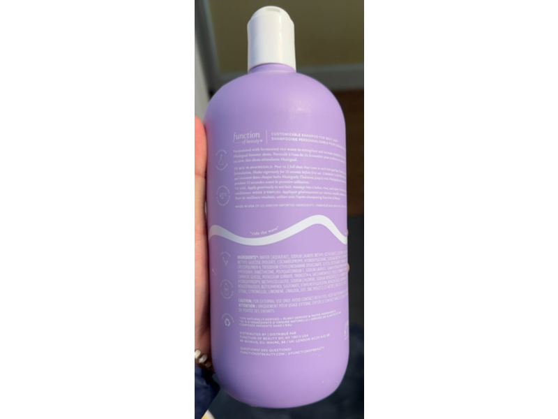 Function Of Beauty Wavy Hair Shampoo, 22 fl oz/650 mL