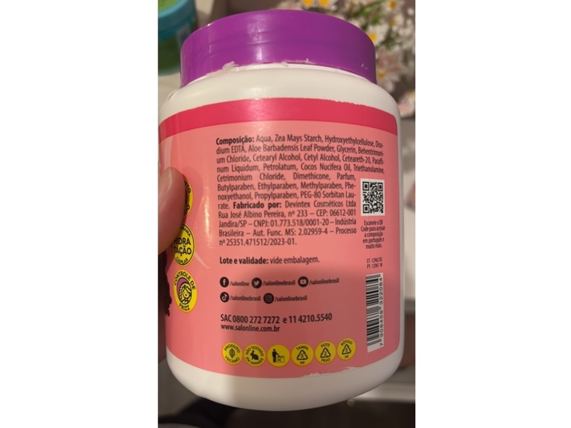 Salon Line Sos Curls Kids Styling Cream, 1 kg