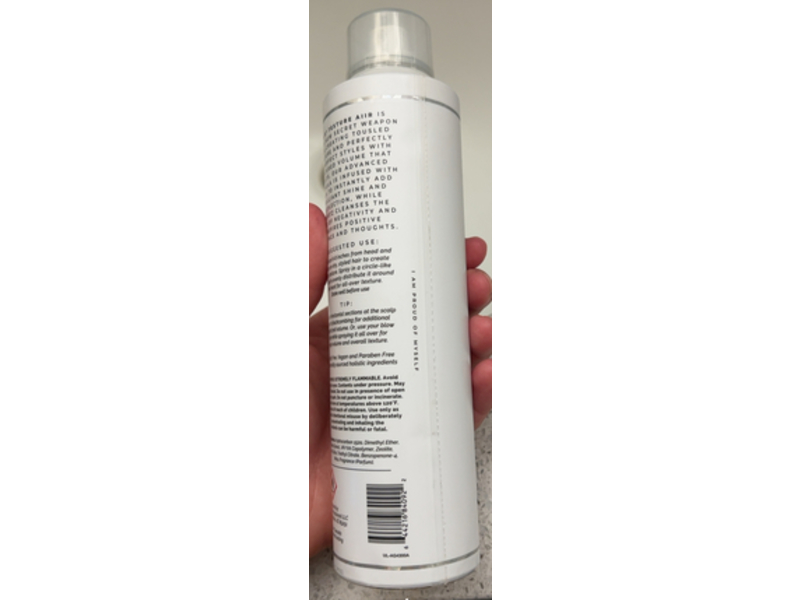 Aiir Texture Spray, Quartz + Mica, 7 oz/244 mL