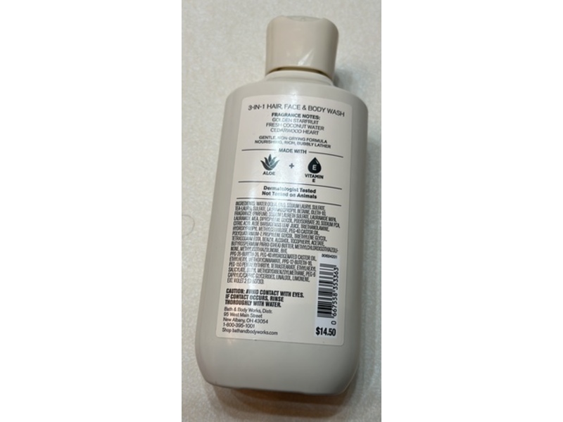 Bath & Body Works Love Always Wins 3 In 1 Hair + Face & Body Wash, 10 fl oz/295 mL