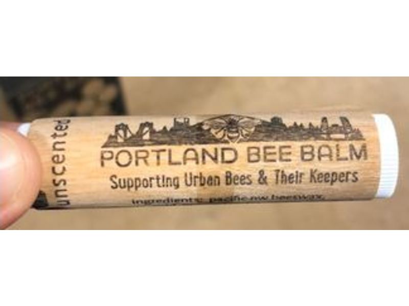 Portland Bee Balm Lip Balm, Unscented
