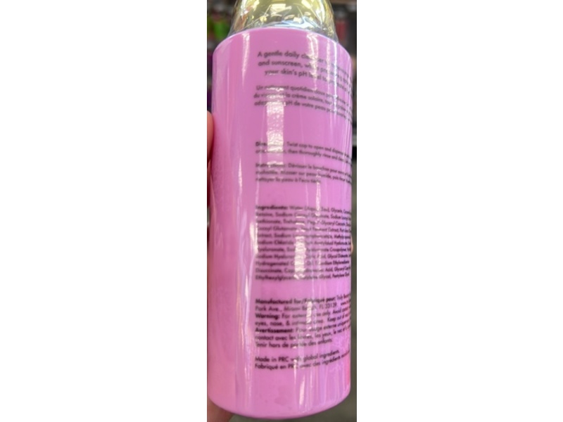 Truly Skin Smoothie Gentle Facial Cleanser, Hyaluronic Acid & Glycerin, 5 fl oz/148 mL