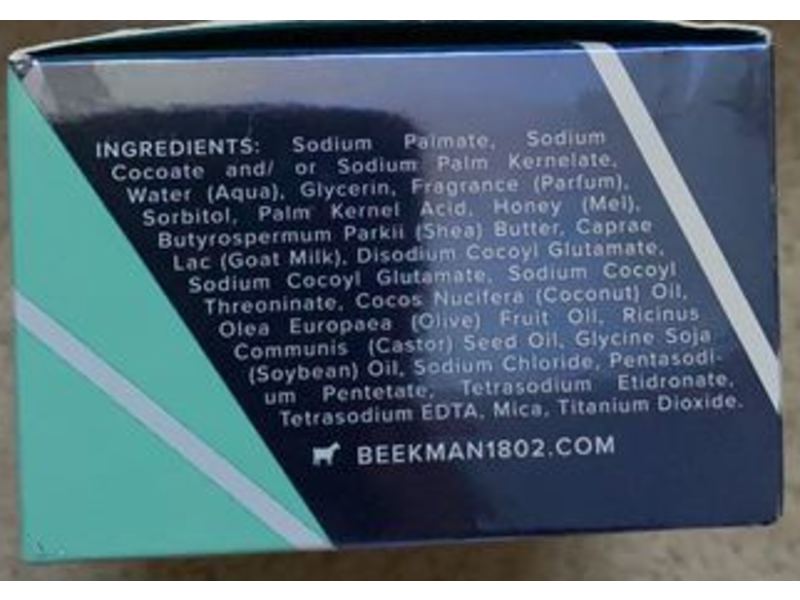 Beekman 1802 Gemstone Bar Soap Moon Shine, Goat Milk, 8 oz/226 g