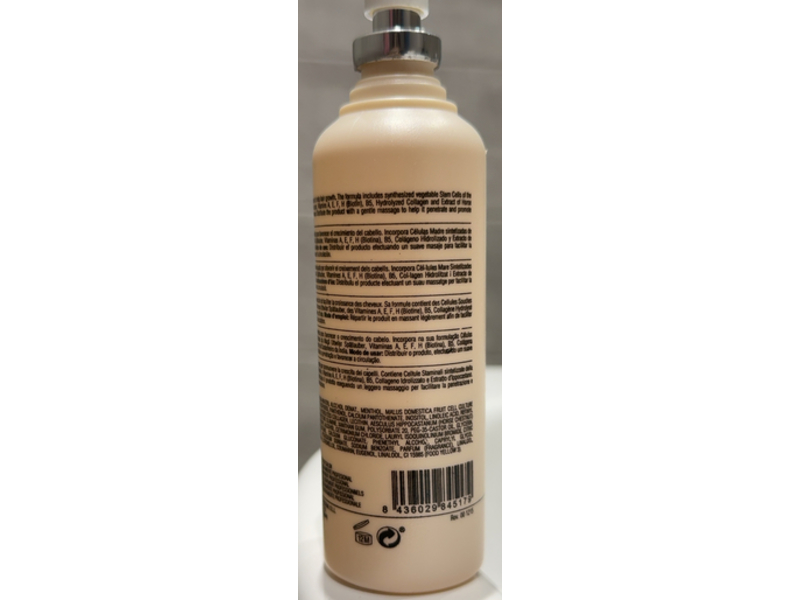 Biological Hair Growth Energizing Essence, Vegetable Stem Cells, 4.22 fl oz/125 mL