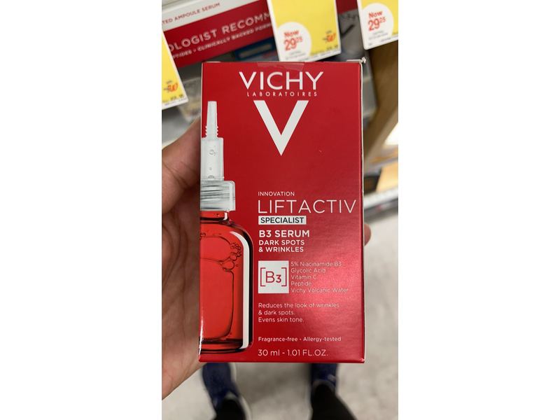 Vichy Laboratories Lift Activ B3 Serum, 0.16 fl oz/5 mL