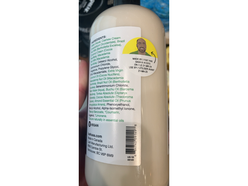 Lush Candy Rain Conditioner, 16.9 fl oz/500 mL