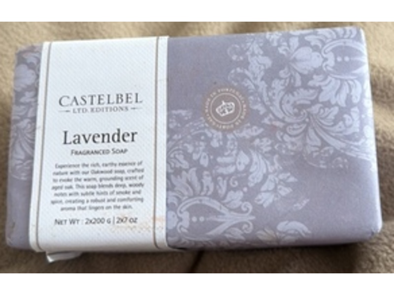 Castelbel Fragranced Soap, Lavender, 7 oz/200 g, Pack Of 2