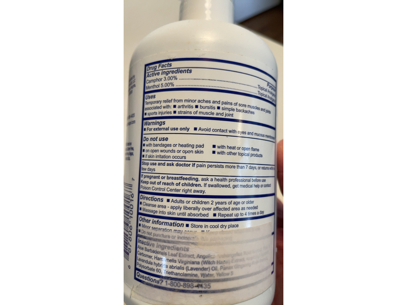 China Gel A Topical Pain Reliever, Mint, 16 oz/453.6 g