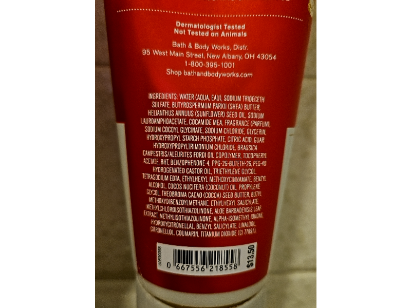 Bath & Body Works Body Cream, Japanese Cherry Blossom, 10 fl oz/290 mL