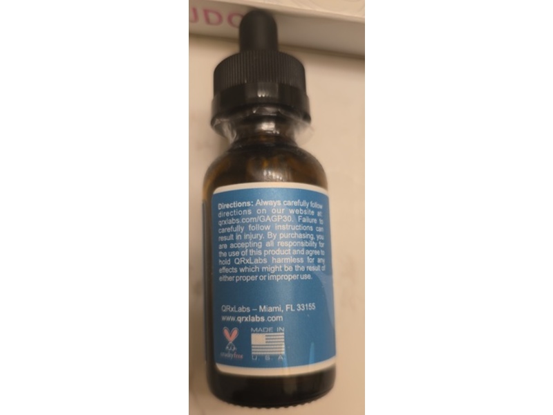 Qrx Labs Glycolic Acid 30% Gel Peel, 1 fl oz/30 mL