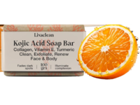 LivaClean Kojic Acid Soap Bar, 14 oz/400 g, Pack Of 4 - thumbnail 1