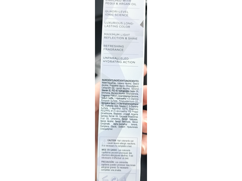 ion Permanent Creme Hair Color, 3VR Dark Radiant Raspberry, 2.05 oz/58.2 g