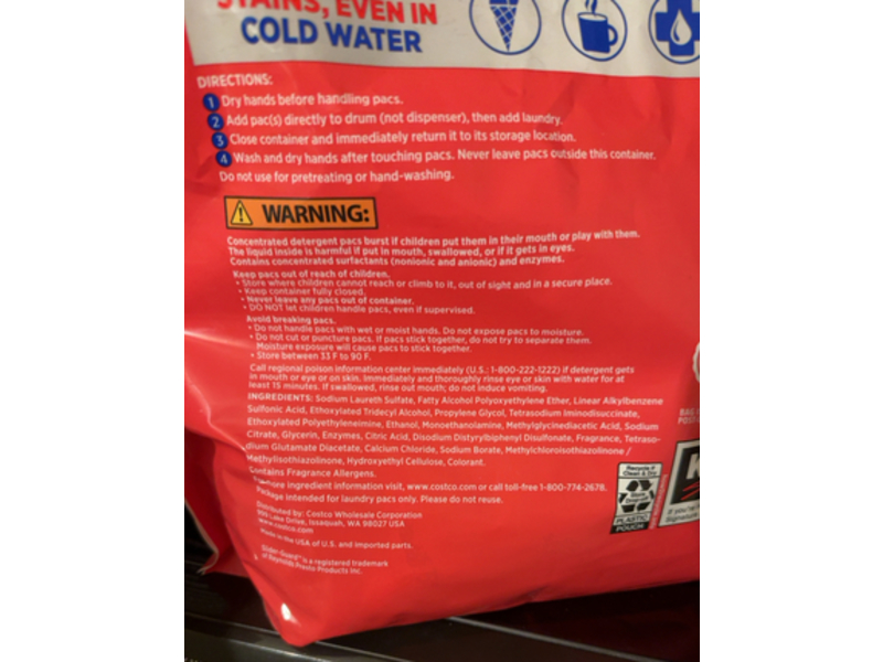 Kirkland Signature 5-In-1 Oxi Power Premium Laundary Detergent, 110 Pacs, 3.08 Kg