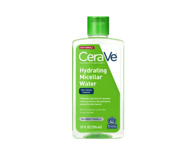 CeraVe Hydrating Ultra Gentle Micellar Water, 10 fl oz/296 mL