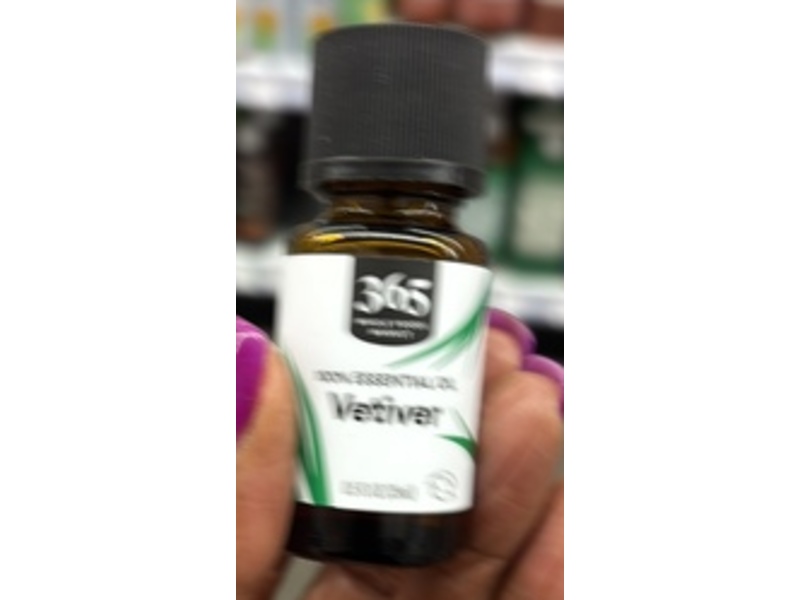 365 by Whole Foods Market Essential Oil, Vetiver, 0.5 fl oz