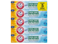 Arm & Hammer TheraBreath Whitening Breath Freshners Toothpaste, Icy Mint, 5.5 oz/156 g, Pack Of 5 - Image 2
