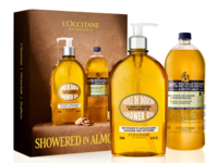 L'Occitane En Provence Showered In Almond Duo Set, Shower Oil + Refill, Almond Oil, 16.9 fl oz/500 mL - Image 2