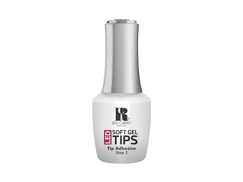 Rc Red Carpet Manicure Led Soft Gel Tip Adhesive, 0.3 fl oz/ 9 mL