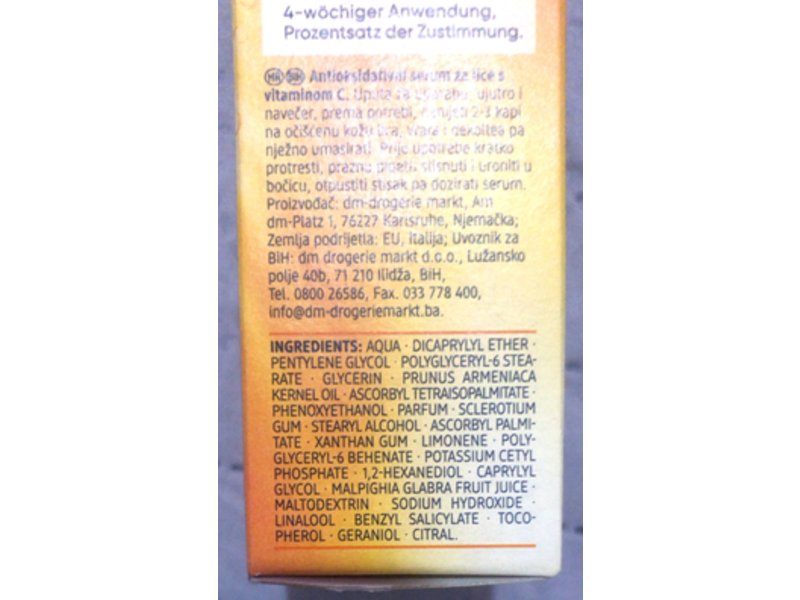 Balea Vitamin C Serum, 30 mL