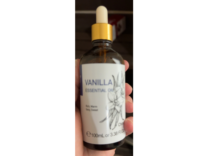 HIQILI Essential Oil, Vanilla, 3.38 fl oz/100 mL