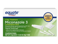Equate Miconazole 3-Day Treatment Vaginal Cream, 0.32 oz/9 g - thumbnail 1