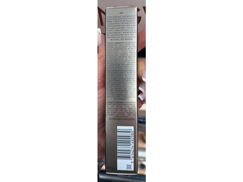 Armani Beauty Skin Tint M3, 1 fl oz/30 mL