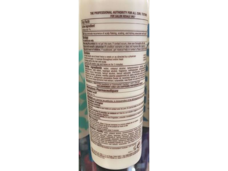 Mizani Scalp Care Antidandruff Conditioner, Pyrithione Zinc, 16.9 fl oz/500 mL