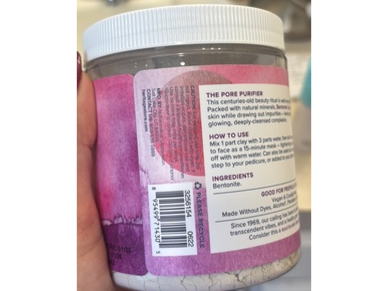 Heritage Store Ancient Healing Clay Pore-Cleansing Mask, 16 oz/454 g