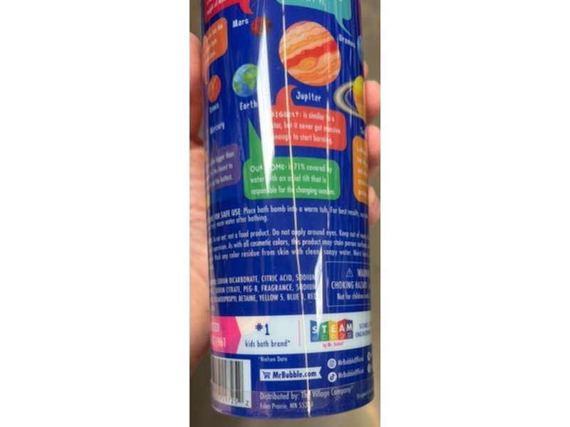Mr. Bubble Galaxy Bath Bombs, Original Bubble, 9.8 oz, 8 Count