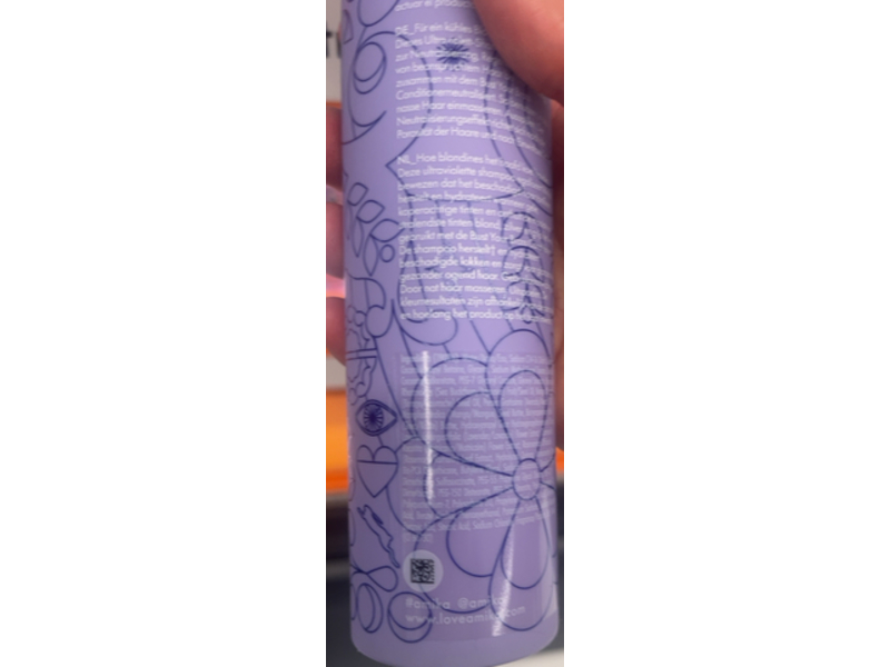 Amika Bust Your Brass Shampoo, 9.2 fl oz/275 mL