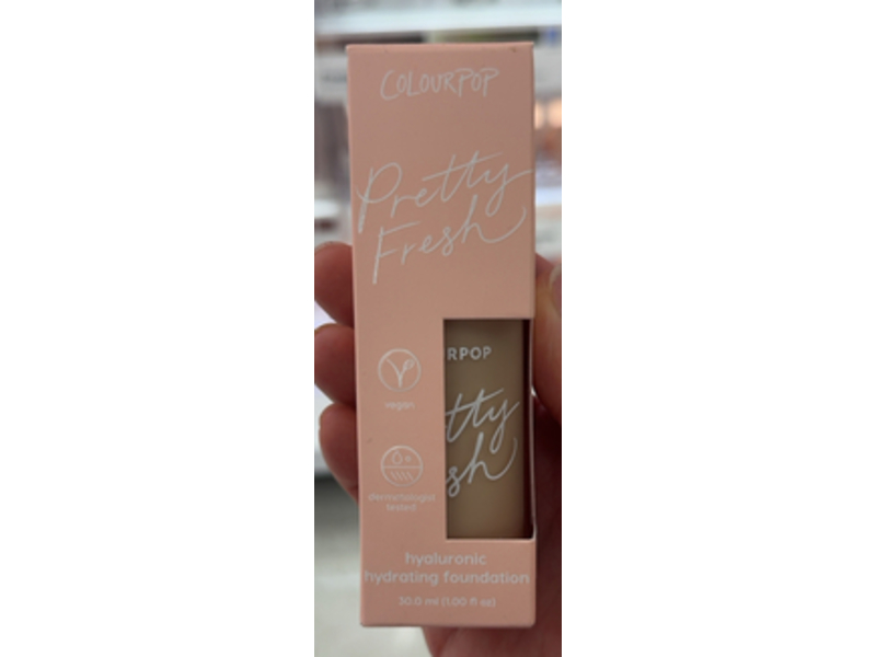 Colourpop Pretty Fresh Hyaluronic Hydrating Foundation, Light 45w, 1 fl oz/30 mL