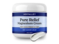 Nervalley Pure Relief Magnesium Cream, Deep Comfort & Relief, 4 oz/120 mL - thumbnail 1