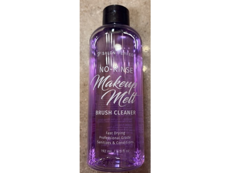 Salon Perfect No-Rinse Makeup Melt Brush Cleaner, 6,5 fl oz/192 mL