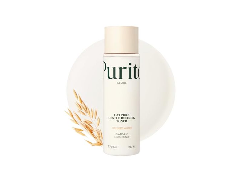 Purito Oat PDRN Gentle Refining Toner, Oat Seed Water, 6.76 fl oz/200 mL