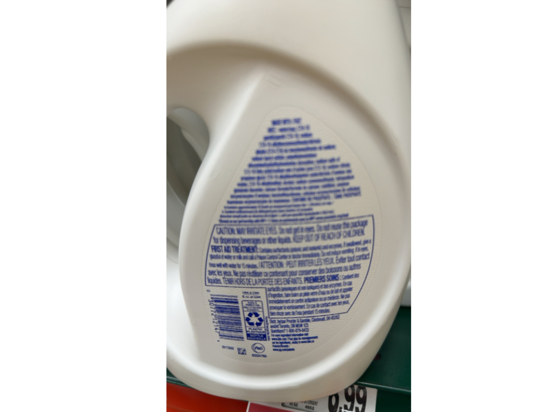 Tide Free & Gentle Liquid Laundry Detergent, Unscented, 32 Loads, 42 fl oz/1.24 L