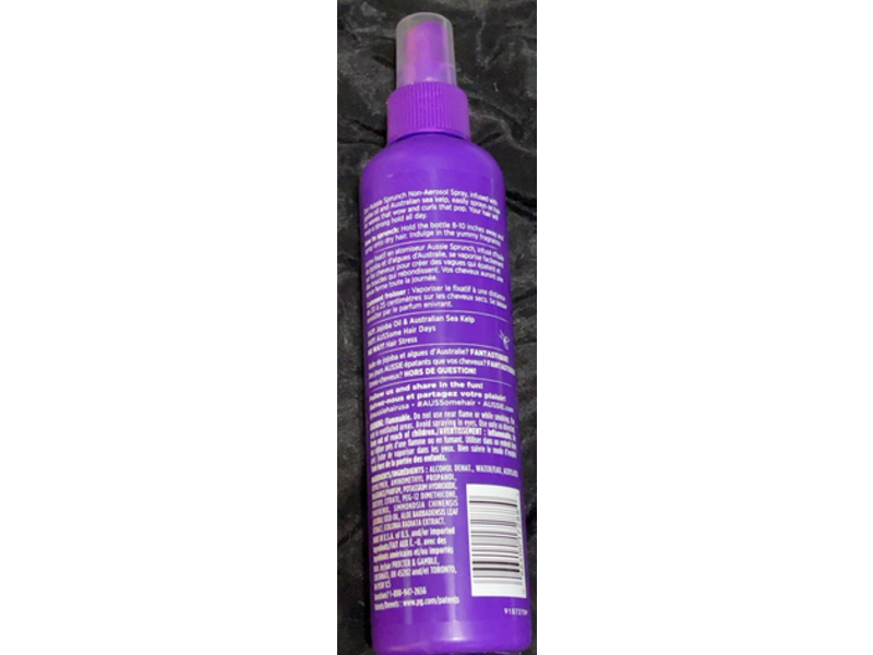 Aussie Sprunch Hair Spray, Jojoba Oil & Sea Kelp, 8.5 fl oz/257 mL