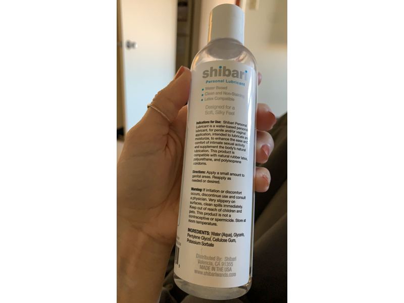 SHIBARI Water Based Personal Lubricant Ingredients and Reviews
