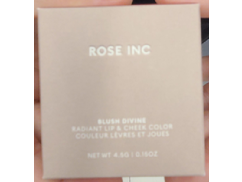 Rose Inc Blush Divine Radiant Lip & Cheek Color, Foxglove, 0.15 oz/4.5 g