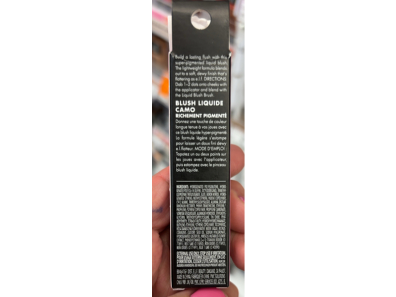 e.l.f. Camo Liquid Blush, Bold-Faced Lilac, 0.13 fl oz/4 mL