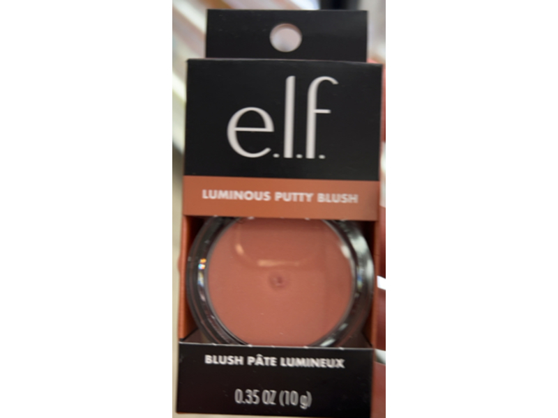 e.l.f. Luminous Putty Blush, Maui, 0.35 oz/10 g