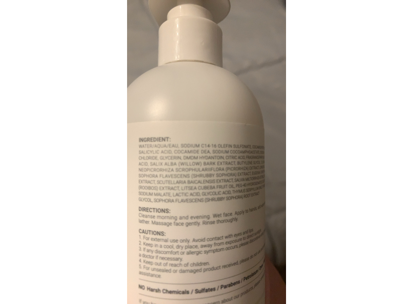 Zeal Sea It's Clean Time Cleansing Gel, 8.45 fl oz/250 mL