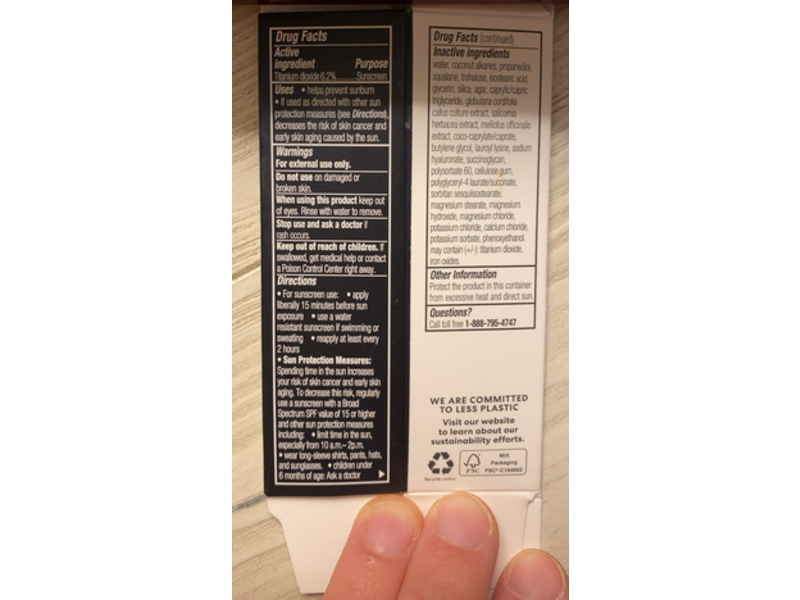 Bare Minerals Complexion Rescue Tinted Hydrating Gel Cream, Birch 1.5, 0.5 fl oz/15 mL