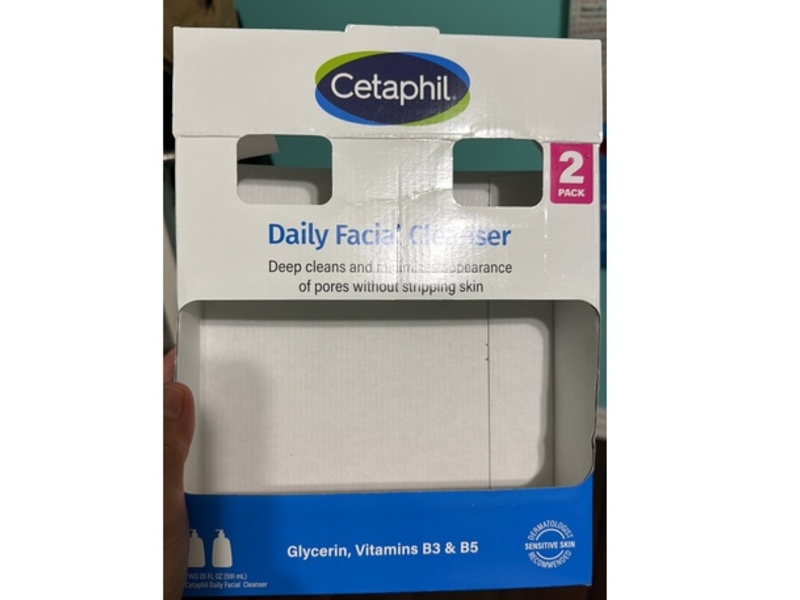 Cetaphil Daily Facial Cleanser, 20 fl oz/591 mL, Pack Of 2