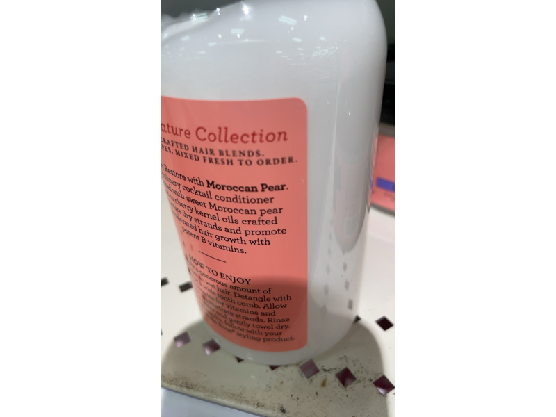 Camille Rose Moroccan Pear Conditioning Custard, Moroccan Pear & Cherry Kernel, 12 fl oz/355 mL