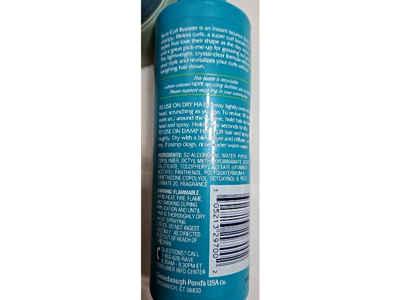 Rave Curl Booster, 7 fl oz/207 mL