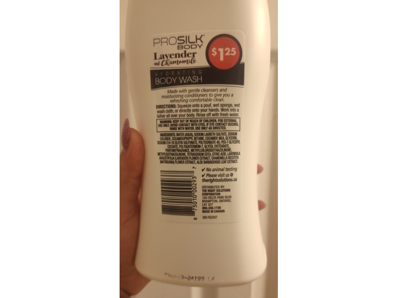 Pro Silk Hydrating Body Wash, Lavender & Chamomile, 24 fl oz/710 mL