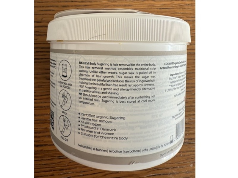 Hevi Sugaring Body Sugaring Hair Removal, 600 g