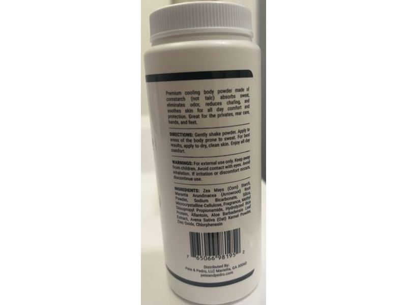 Pete & Pedro Powder, Frost, 5 oz/141 g