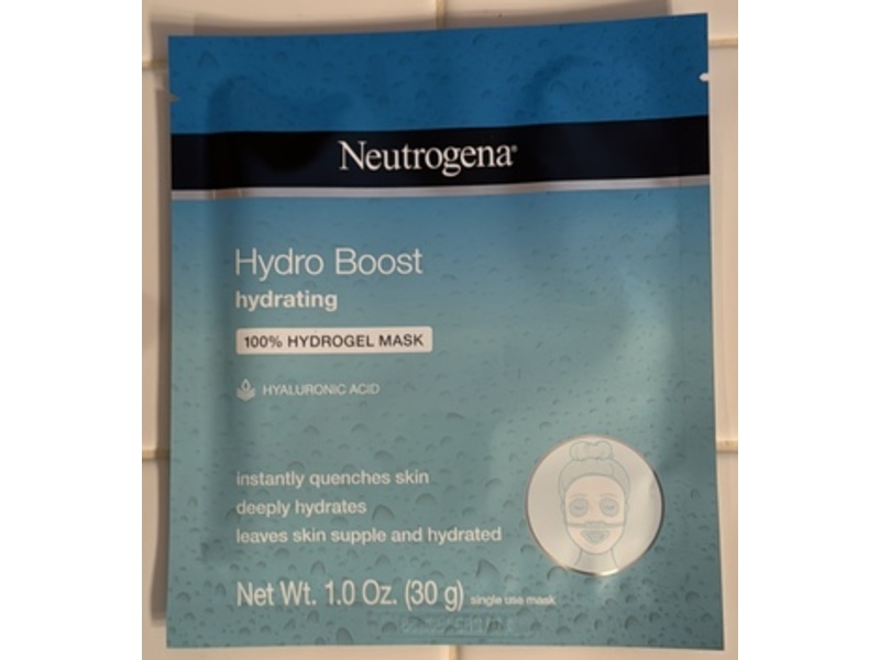 Neutrogena Hydro Boost Hydrating Hydrogel Mask, 1.0 oz/30 g