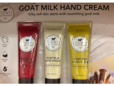 Dionis Goat Milk Hand Cream, 5.5 oz/71 g, Pack Of 3